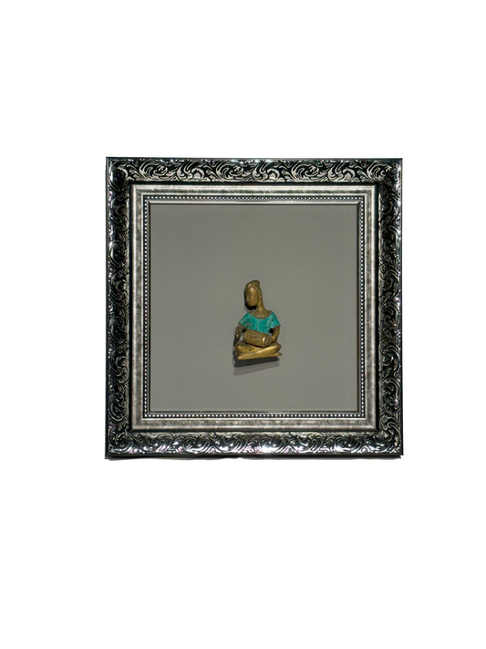 Wall Decor Brass Figurine