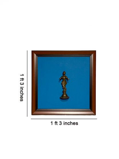 Wall Decor Brass Figurine