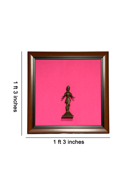 Wall Decor Brass Figurine