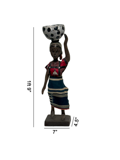 African handmade Doll